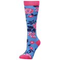 thumbnail image 1 of Dublin - Calcetines para Botas de Agua Flores para Adultos Unisex (Azul), 1 of 3