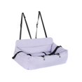 thumbnail image 1 of Asiento para perro para coche, asiento elevador para perro, protector de suelo antideslizante para exteriores, cómodo y grande violeta claro Yuyangstore Asiento de coche para mascotas, 1 of 8