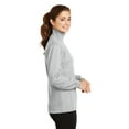 thumbnail image 3 of Sport-Tek Women's 1/4-Zip Rib Knit Collar Sweatshirt, 3 of 6
