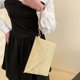 thumbnail image 4 of Bolso de sobre de verano Bolso de playa informal tejida a mano portátil para ir de compras (estilo 3), 4 of 8