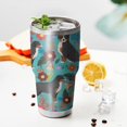 thumbnail image 3 of 30oz Bernese Mountain and Flower Tumblers Stainless Steel Tumbler with Lid and Straw,Vacuum Insulated Double Wall Travel Tumbler Cups Mug with Cleaning Brush for Coffee,Tea, 3 of 7