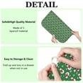 thumbnail image 6 of Green Christmas Snowman Pattern Dish Drying Mat for Kitchen 1 Pack, Ultra Absorbent Microfiber Dishes Drainer Mats,16x18in(41x46cm), 6 of 6