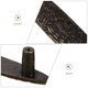 thumbnail image 3 of unbranded 1Jgo Tirador De Mueble Estilo Chino Nuevo Con En Aleación De Zinc Marrón Oscuro, 3 of 8