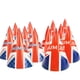 thumbnail image 1 of 12 sombreros con la bandera británica para divertirse en la realeza: decoraciones de papel de 2022 para adultos, niños y mascotas. Celebración del Jubileo de Platino, 1 of 8