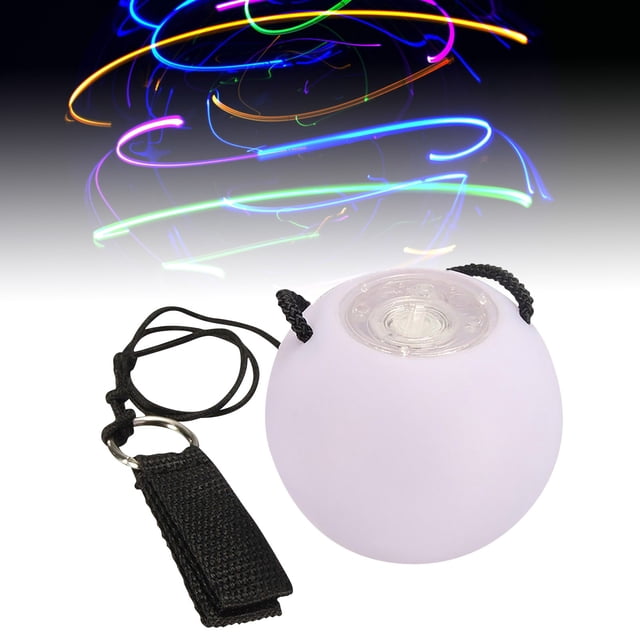 LED Juggling with Strobe Light Effects for Dance Parties Camping and Entertainment