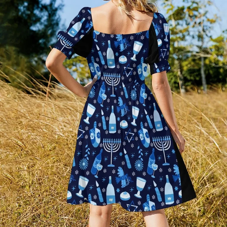 cocktail dress winter Moonlit