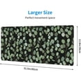thumbnail image 7 of sage Green-Large Mouse Pad Gaming Mousepad XL 12x31.5 in Desk Pad Large Non-Slip Rubber Base Desk mat for Keyboard and Mouse Mouse Pads for Wireless Mouse Computer Desk Accessories, 7 of 7