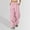 Pink, variant on Dpytoraw Girls Wide Leg Sweatpants Cargo Pants High Waisted Baggy Causal Loose Kids Elastic Waistband Pants Joggers Size L/155