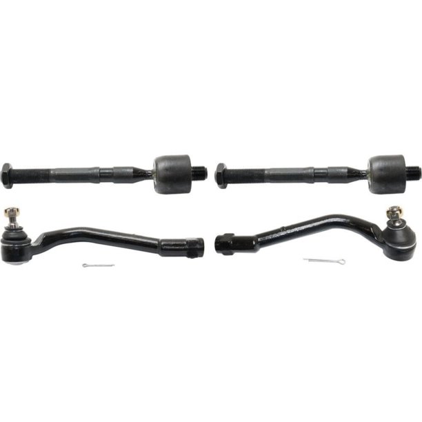 Tie Rod End Set For Hyundai Kia Front Left & Right Inner & Outer 4Pcs