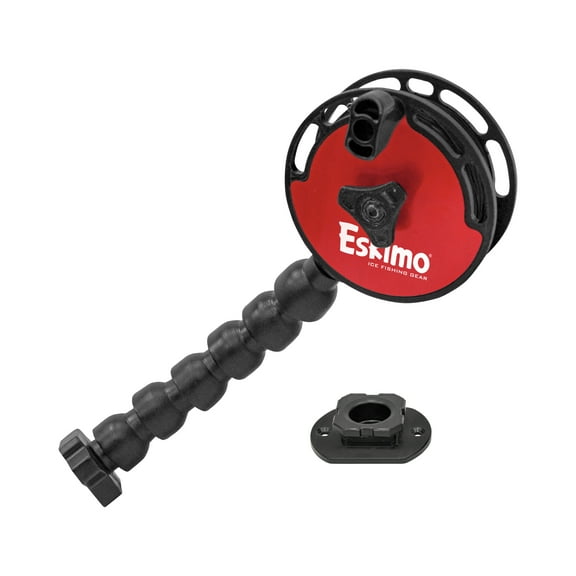 Eskimo® 41944 E-Hub™ Rattle Reel, Shelters, Black