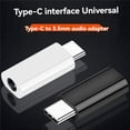 thumbnail image 5 of 6piezas Tipo-C A Jack de 3,5 mm Convertidor Adaptador de Audio para Auriculares Cable Tipo USB C A Adaptador de Cable Auxiliar para Auriculares Hembra de 3,5 mm, 5 of 5