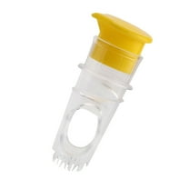 2025 Spiral Lemon Squeezer - Manual Citrus Juicer with Lid & Strainer, Portable Handheld Press for Cocktails, Lemonade & Cooking, BPA-Free PP Material Clearance