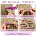 thumbnail image 4 of CHUANK 40 Pcs Perm Rods for Natural Hair Cold Wave Rods Hair Rollers for Women Hair Roller Curler Perm Rods for Long Medium Short Hair Plastic Cold Wave Rods Hairdressing Styling Tool  Or, 4 of 7
