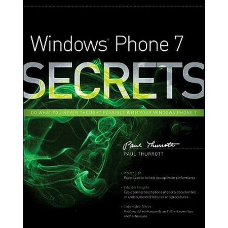 Windows Phone 7 Secrets (Best Windows Phone Device)
