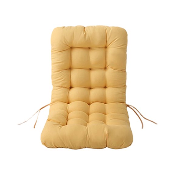 Ruanlalo Seat Cushion with High-Density Resilient PP Cotton Filling Secure Strap Design Breathable Support Seat Pad Office Chair Cushion