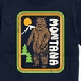thumbnail image 3 of Instant Message - Montana Bear Badge  - Men's Short Sleeve Graphic T-Shirt, 3 of 6