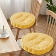 thumbnail image 5 of sruoe Seating Cushions, Seat Pads for Kitchen Chairs, Cushion Seat Pads, Chair Cushions, Round Thickened Soft Stool Cushion, Indoor Outdoor Seat Pad for Home, Dining, Office, 5 of 6