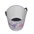 thumbnail image 3 of Large Laundry Basket with Handle, Kuromi and My Melody Collapsible Laundry Hamper, Dirty Clothes Storage Basket for Living Room, Bathroom, Bedroom, College Dorm, 3 of 7