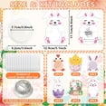 thumbnail image 3 of DIY Easter Bunny Shaker Card Kit – Round Dome Craft Activity for Kids, Fill with Candy or Confetti, Spring Party Favors & Gift Tags, 3 Inch, 3 of 8