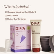 DIVA Cup Model 1، DIVA Wash & DIVA Shaker Cup Combo Pack