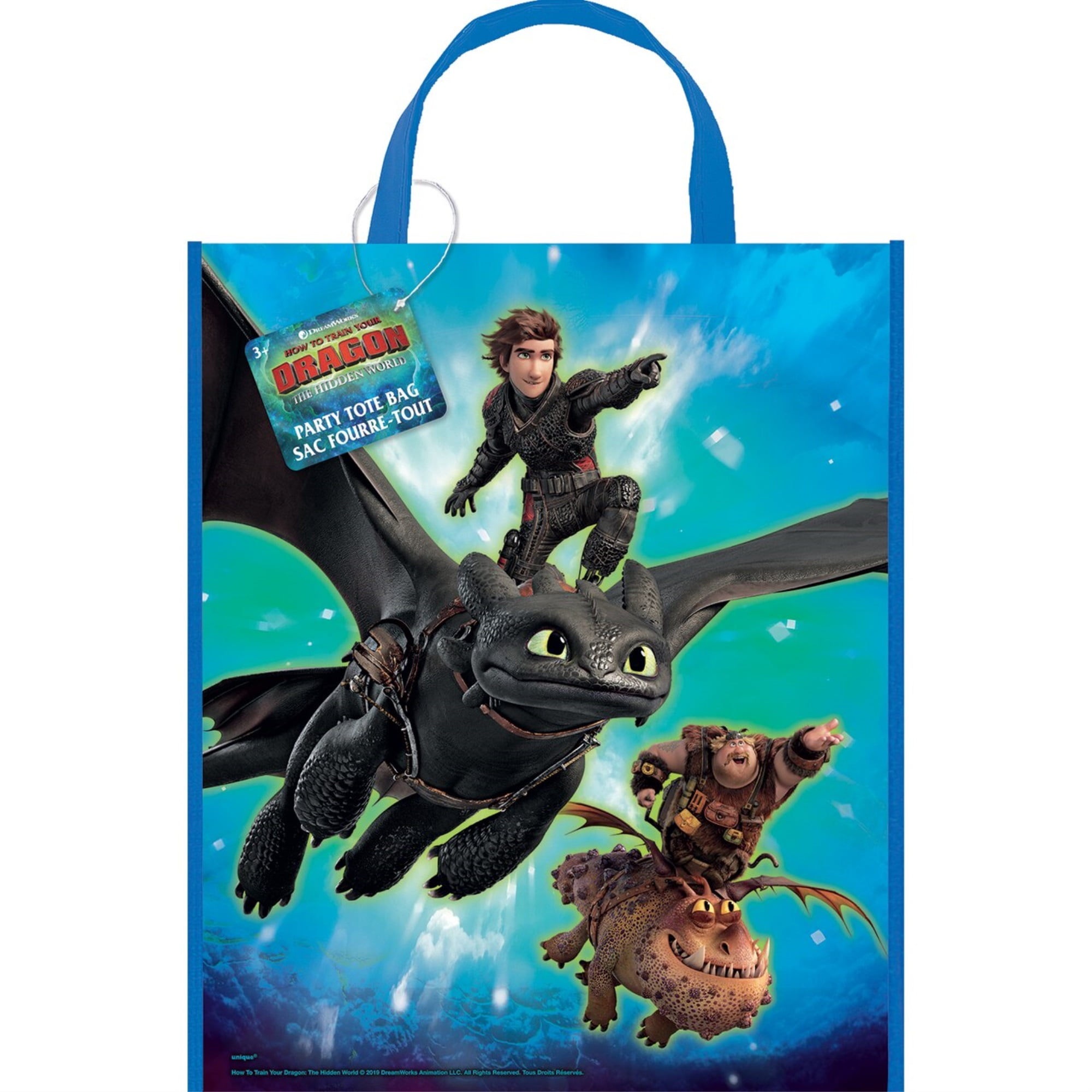 How to Train Your Dragon the Hidden World Party Tote Bag