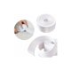 thumbnail image 1 of 1 rollo de cinta de calafateo autoadhesiva impermeable, cinta de calafateo para baño, cocina, burlete, cinta de sellado de pared, cocina, inodoro, ducha, baño (blanco), 3,2 x 38 mm JAMW Sencillez, 1 of 5