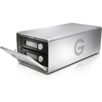 G-Technology 0G04077 12TB USB 2.0 / USB 3.0 External Hard Drive (Silver)