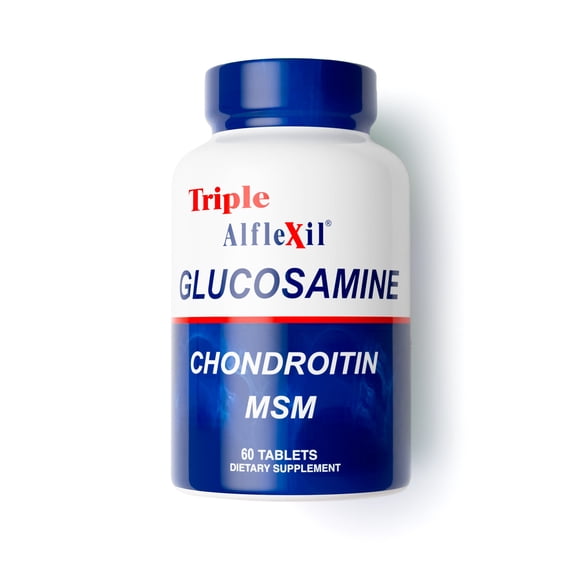 Triple Alflexil Glucosamine Chondroitin & MSM 60 Tablets