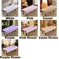 thumbnail image 3 of Massage Bed Sheet, Cosmetic Bed Sheet Cover Spa Massage Bed Table Cover Sheet with Hole Beauty Massage Table Cloth Bed Sponge Fitted Sheet, camel, 1-80cmx190cm, 3 of 3