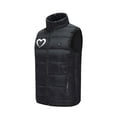 thumbnail image 7 of Kctiaxy Black Heated Vest Women Fashion USB Electric Constant Temperature Smart Heated Jacket Winter Outdoor Camping Fishing Skiing Warm Jacket Vests Without Battery, 7 of 7