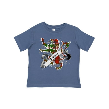 

Inktastic Stewart Tartan Lion Gift Toddler Boy or Toddler Girl T-Shirt