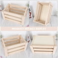 thumbnail image 3 of WRITWAA Small Storage Box Wooden Organizer Natural Wood 1Set, 3 of 7