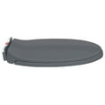 thumbnail image 4 of vidaXL Soft-Close Toilet Seat Quick Release Grey Oval, 4 of 5