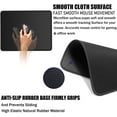 thumbnail image 5 of Upgraded Mouse Pad with Durable Stitched Edge,11.8"×9.8"×0.12" 30% Black Durable Mousepad,Non-Slip Rubber Base Waterproof Coating Mouse Pads for Laptop,Computer, Office,Home, Marble, 5 of 6