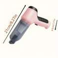 thumbnail image 3 of Aspiradora portátil rosa con mango ergonómico, kit de accesorios para recoger arena, suciedad, residuos, pelo de mascotas y más, succión potente, funcionamiento silencioso, 3 of 9