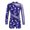 Fairy Navy, variant on Alvivi Kids Girls Dance Gymnastics Jumpsuit Mock Neck Long Sleeves Mesh Patchwork Bodysuit 6-16