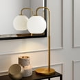 thumbnail image 3 of Evelyn&Zoe Minimalist Metal Table Lamp with White Milk Glass Shade, 3 of 8