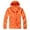 Orange, variant on Maplenight Mens Hooded Jacket with Sun Protection Waterproof Full Zip Sweatshirt Outdoor Sports Hooded Lightweight Activewear