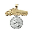 thumbnail image 3 of 14K Gold 18 Wheeler Semi Truck Pendant, 3 of 5