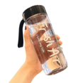 thumbnail image 1 of (780ml 7.35x24cm4)780Ml sports water bottle outdoor water bottle with straw plastic portable water, 1 of 5