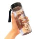 thumbnail image 1 of (780 ml 7,35 x 24 cm²) Botella de agua deportiva de 780 ml, botella de agua para exteriores con pajita, botella de agua portátil de plástico., 1 of 5
