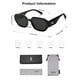 thumbnail image 5 of Gafas de sol SOJOS SJ2232 polarizadas para mujer con lente negra y gris, 5 of 6