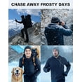 thumbnail image 6 of SAVIOR HEAT Men Heated Jacket Soft Cotton Fabric,Windproof Waterproof 7.4V Power Bank Technology, 6 of 10