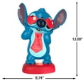 thumbnail image 6 of Valentines Day Lighted 12'' Disney Blow Mold Decor Stitch with Heart Sunglasses and Red Tie, 6 of 6