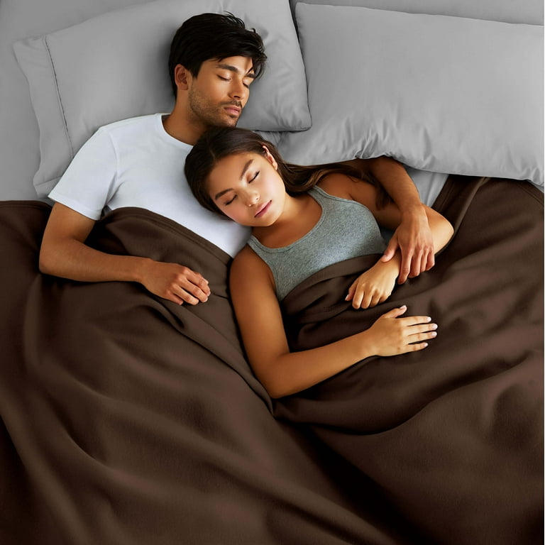 Bare Home Polar Fleece Cozy Bed Blanket Hypoallergenic Premium