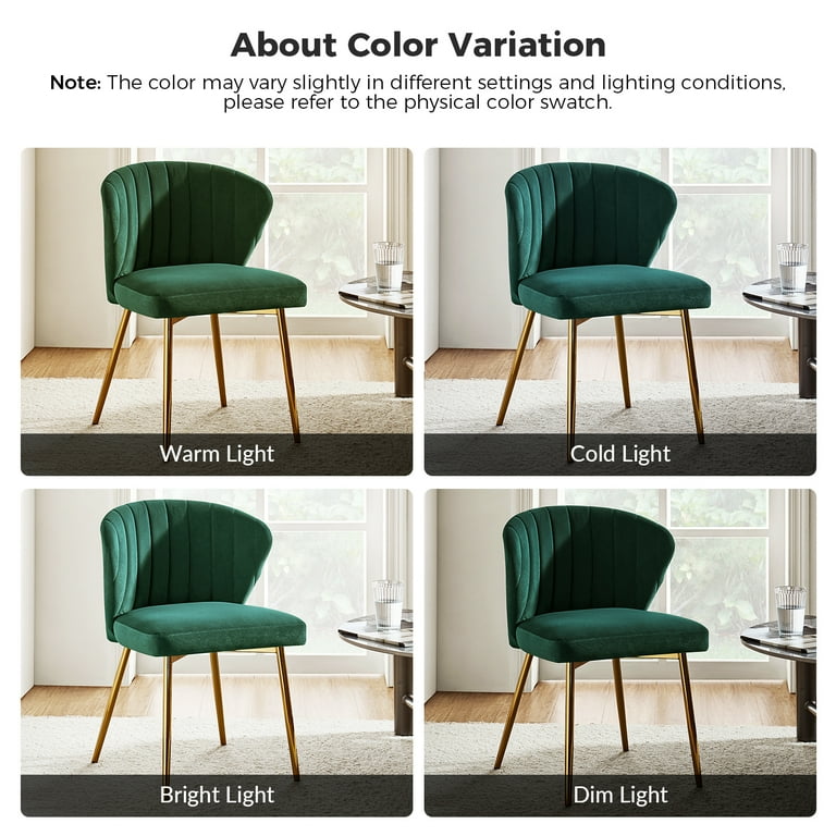 Light green velvet dining chairs hot sale