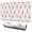 Christmas Deer Bear, variant on 31.5x11.8 Inch Gaming Mouse Pad, Non-Slip Stitched Rubber Desk Mat for Desktop & Laptop,Christmas Deer Bear Sweater White Pattern
