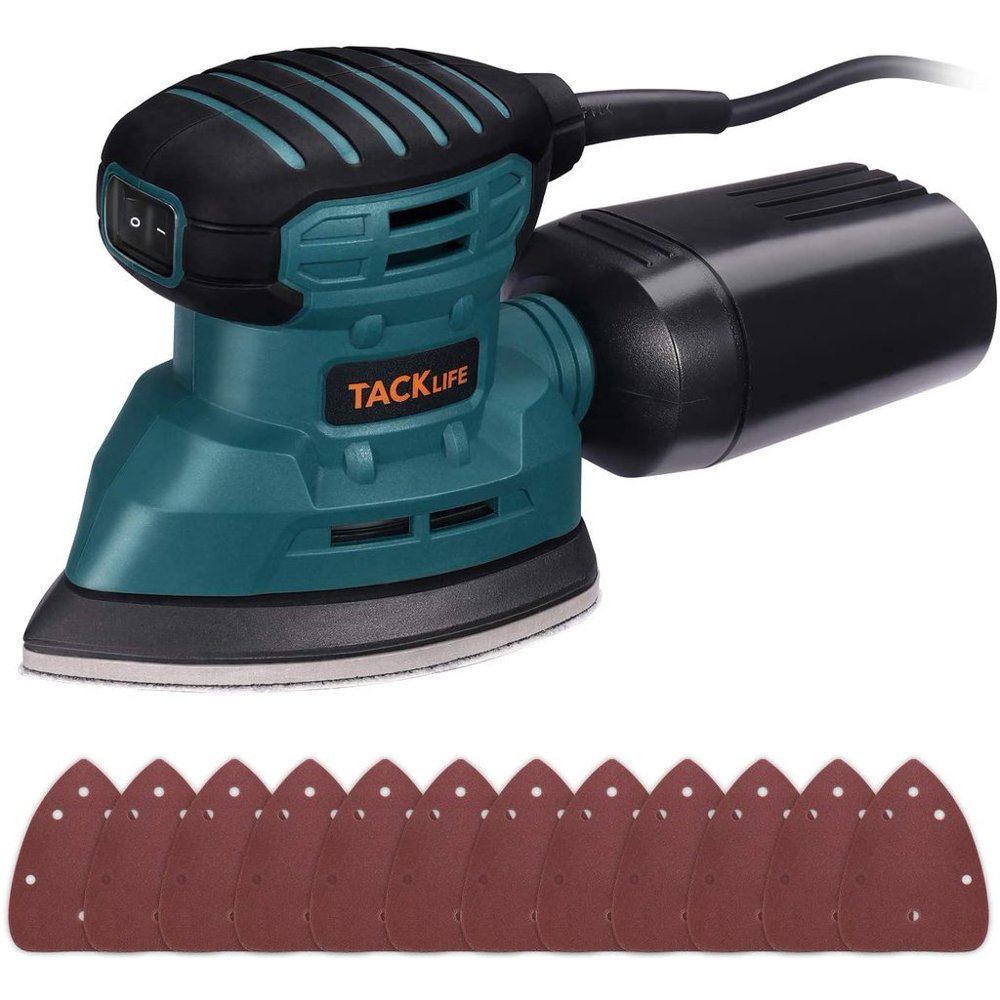 TACKLIFE Mouse Detail Sander 12,000 OPM, Electric Sander