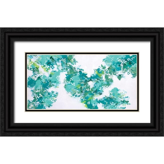 Allemand, Sue 14x9 Black Ornate Wood Framed with Double Matting Museum Art Print Titled - Always and Forever