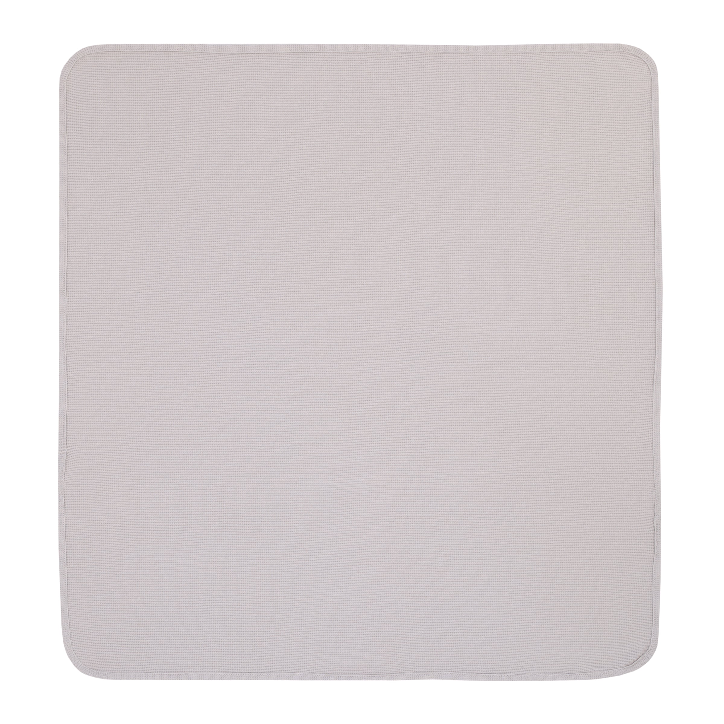 Parent's Choice Gray & Aqua Triangle 100% Cotton Thermal Baby Blanket, Infant, Unisex, 2 Pack